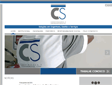 Tablet Screenshot of csconstrucoes-ba.com.br